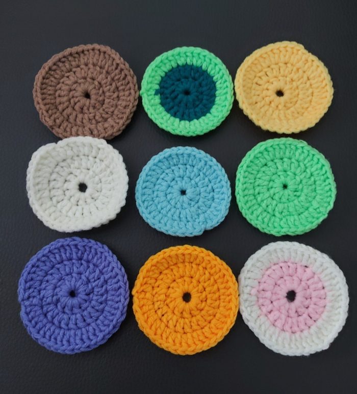 Baumwoll Gesichtspads 5er Set – Bild 3