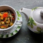 Teemischung für den Hals