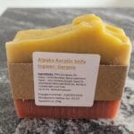 Alpaka Keratin Seife Geranie- Ingwer