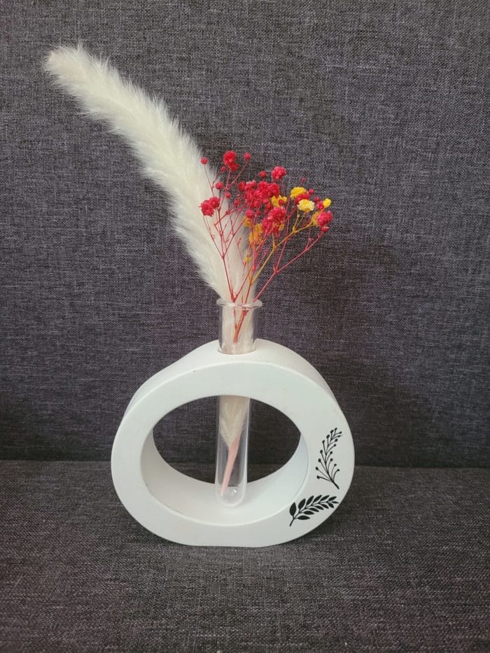 Vase weis