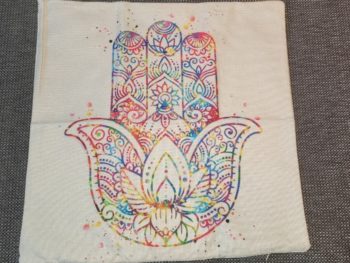 Zirbenpolster Hand