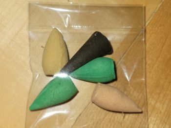 Räucherkegel Mix