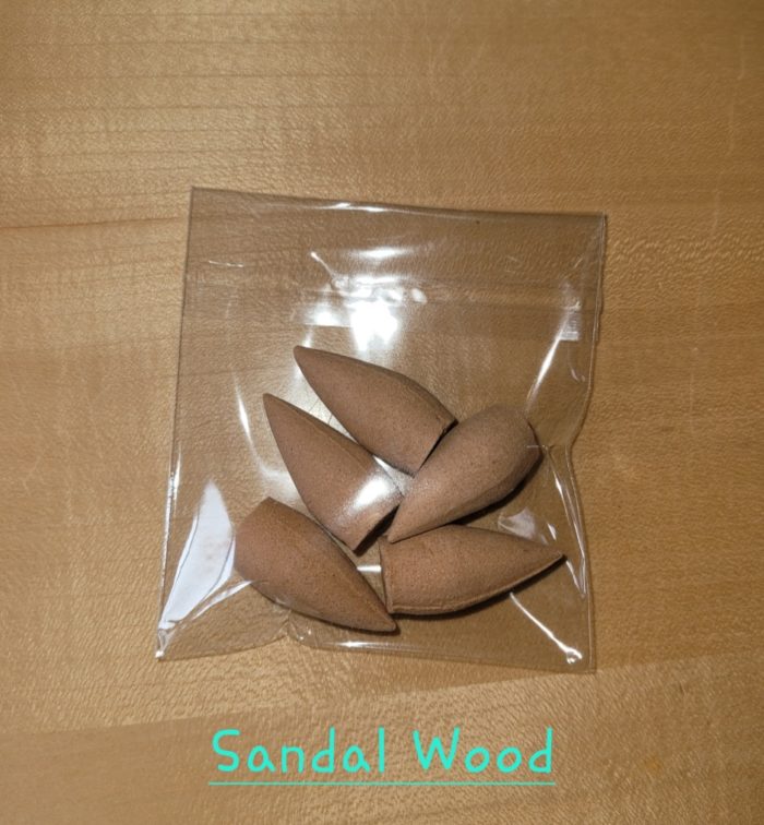 Räucherkegel Sandal Wood