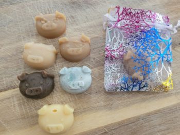 Glücksschweinchen- Seife