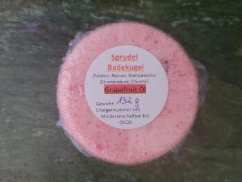 Badebombe Grapefruit