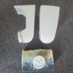 Seifenhalter Magnet Weis