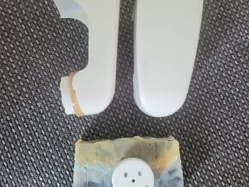 Seifenhalter Magnet Weis