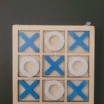 Holz Brettspiel Blau