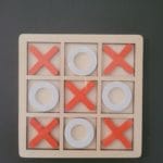 Holz Brettspiel Orange