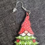 Ohrringe Wichtel Holz