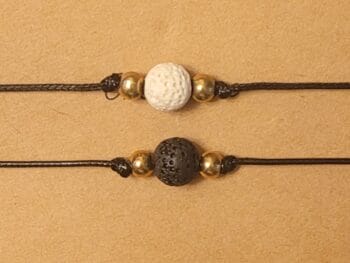 Aroma Armband Lava Weis