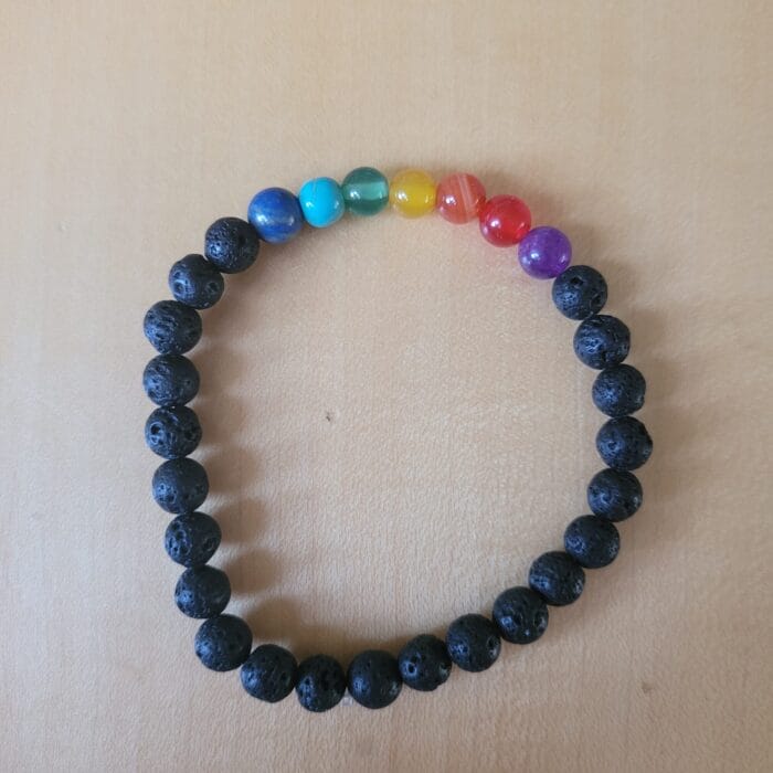 Aroma Armband Chakra Lava – Bild 1