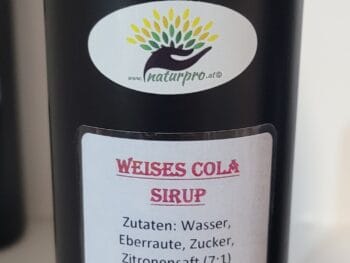 Weises Cola- Sirup