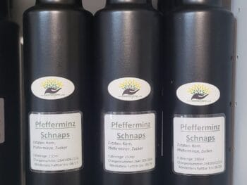 Pfefferminz Schnaps
