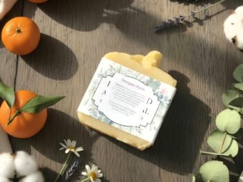 Orangen Seife